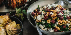 Cherry, Goat Cheese and Walnut Salad