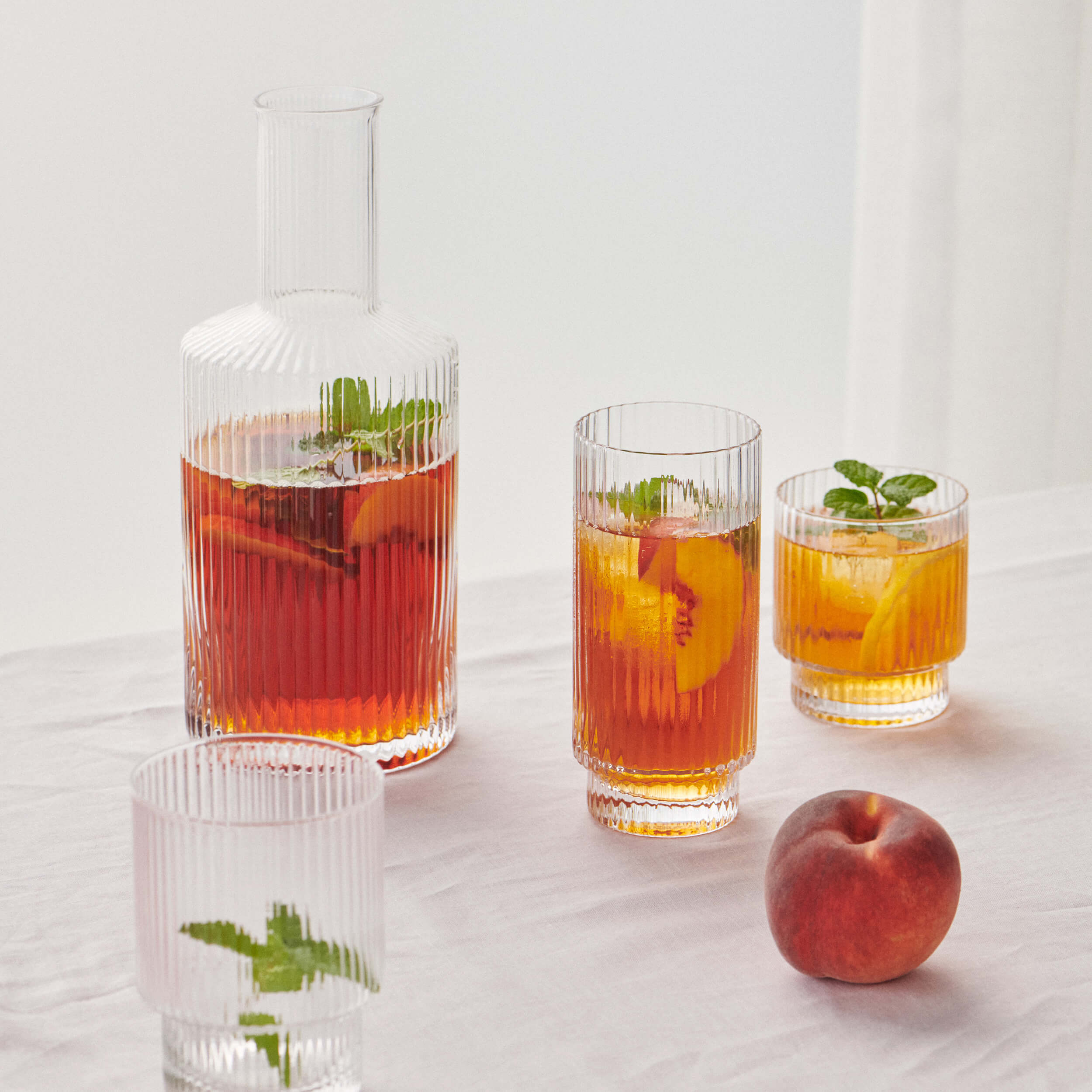 Vera Tumblers & Highball Glasses salt&pepper