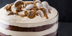 Gingerbread, Sherry and Caramel Trifle