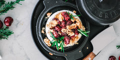 Maple, Blackberry and Walnut Baked Brie