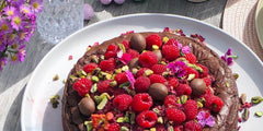 Easter Chocolate Brownie Cake