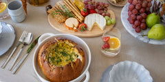 Albany round baking dish, Novaro marble cake stand, Hostess bowl, Hostess plateAlbany serving board, 