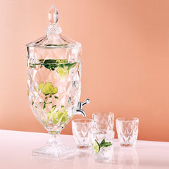 salt&pepper Camden Dispenser and Glass Set