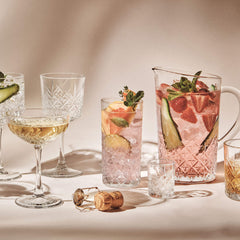 salt&pepper Winston Jug, Wine Glass, Highball Glass, Shot Glass and Coupe