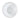 A clear glass serving bowl with ribbed texture shown from above on a clean white background.