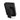 The back of a black rectangular picture frame with rounded corners, shown on a clean white background.