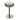 A modern pale green wireless table lamp with a dome-shaped shade, a single cylindrical stem, and a circular base, shown from above with a silver switch at top centre. Photographed against a plain white background.