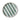 A round striped plate photographed from above on a white background. The stripe design is cream, blue, green and pink in colour.