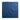 The plain blue underside of a quilted picnic blanket, shown on a plain white background.