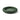 A round woven deep green tray with a raised rim, shown on a clean white background.