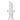 Close up of a clear glass oil & vinegar pourer with a curved spout, shown on a white background.