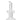 Close up of a clear glass oil & vinegar pourer with a curved spout, shown on a white background.