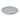 A glossy ice blue ceramic dinner plate, arranged on a white background.