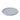 A glossy ice blue ceramic entree or side plate, arranged on a white background.