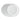Four round white stoneware plates with textured radial ribbed patterns, shown from above in a fanned arrangement on a plain white background.