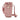 A berry pink fabric drink bottle carrier by GoSip with adjustable clasp closure, front pocket and strap, shown on a plain white background.