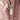 A close up of the front zipped pocket of a berry pink fabric drink bottle carrier by GoSip.