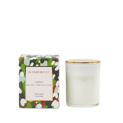 Wanderlust Candle with Lid 198g - Aspen