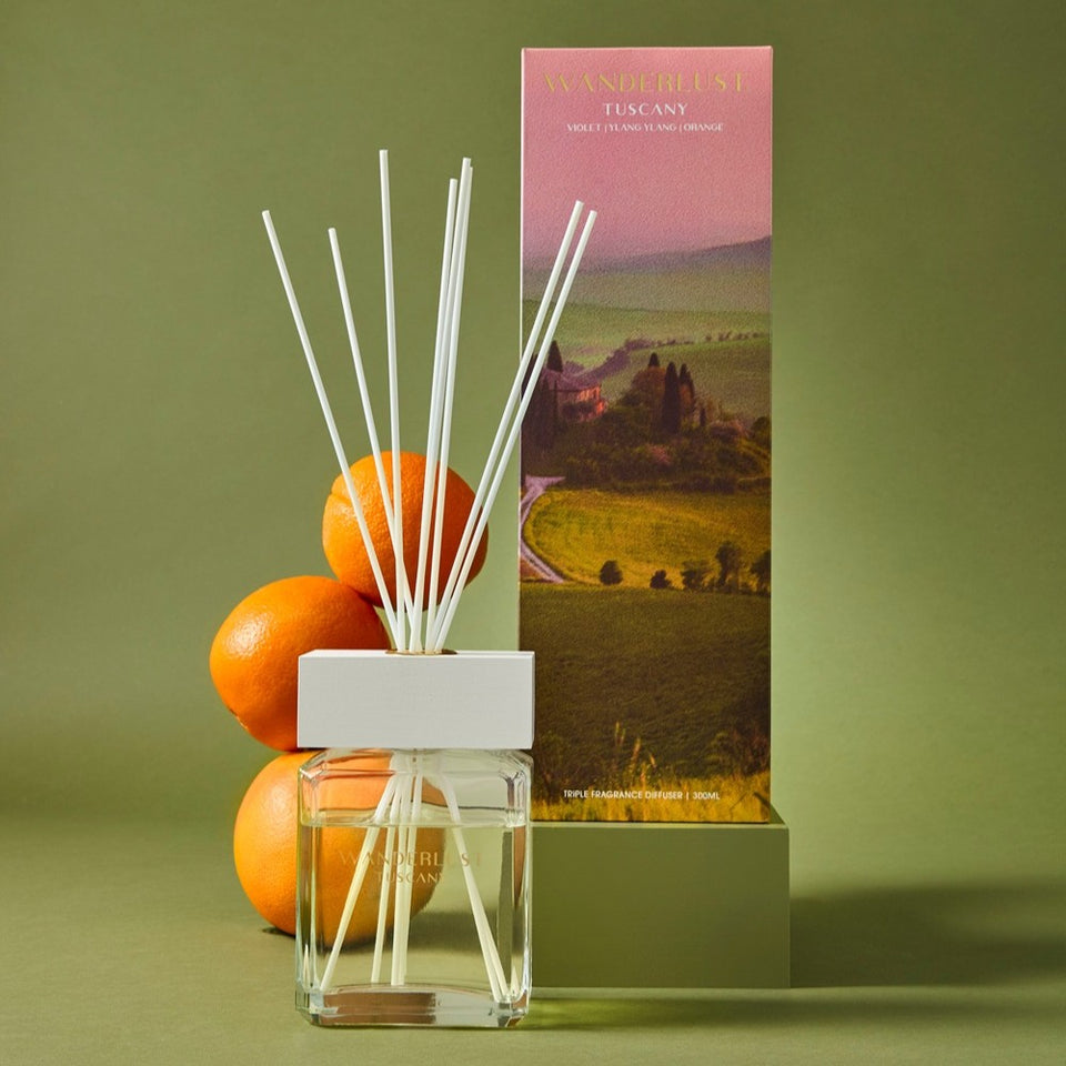 Wanderlust Diffuser 300mL - Tuscany | salt&pepper