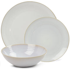 Cecile 12 Piece Dinner Set - Natural