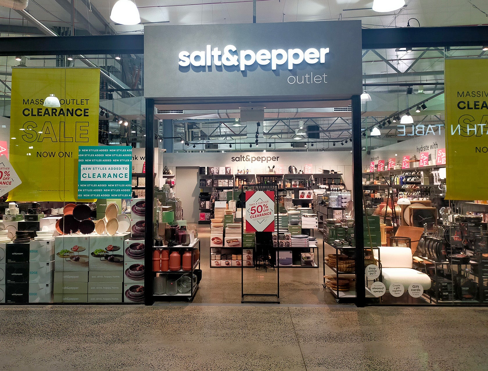 salt&pepper Outlet Moorabbin