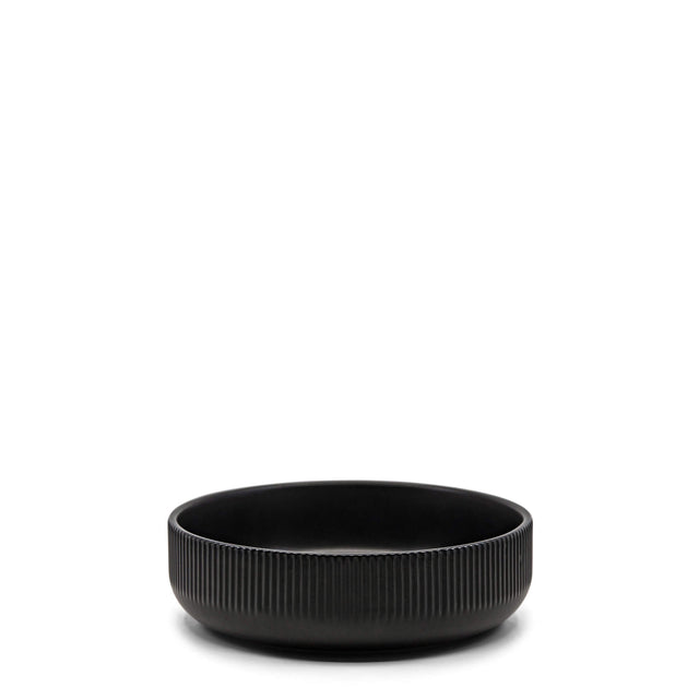 Brae 12 Piece Dinner Set Black salt&pepper