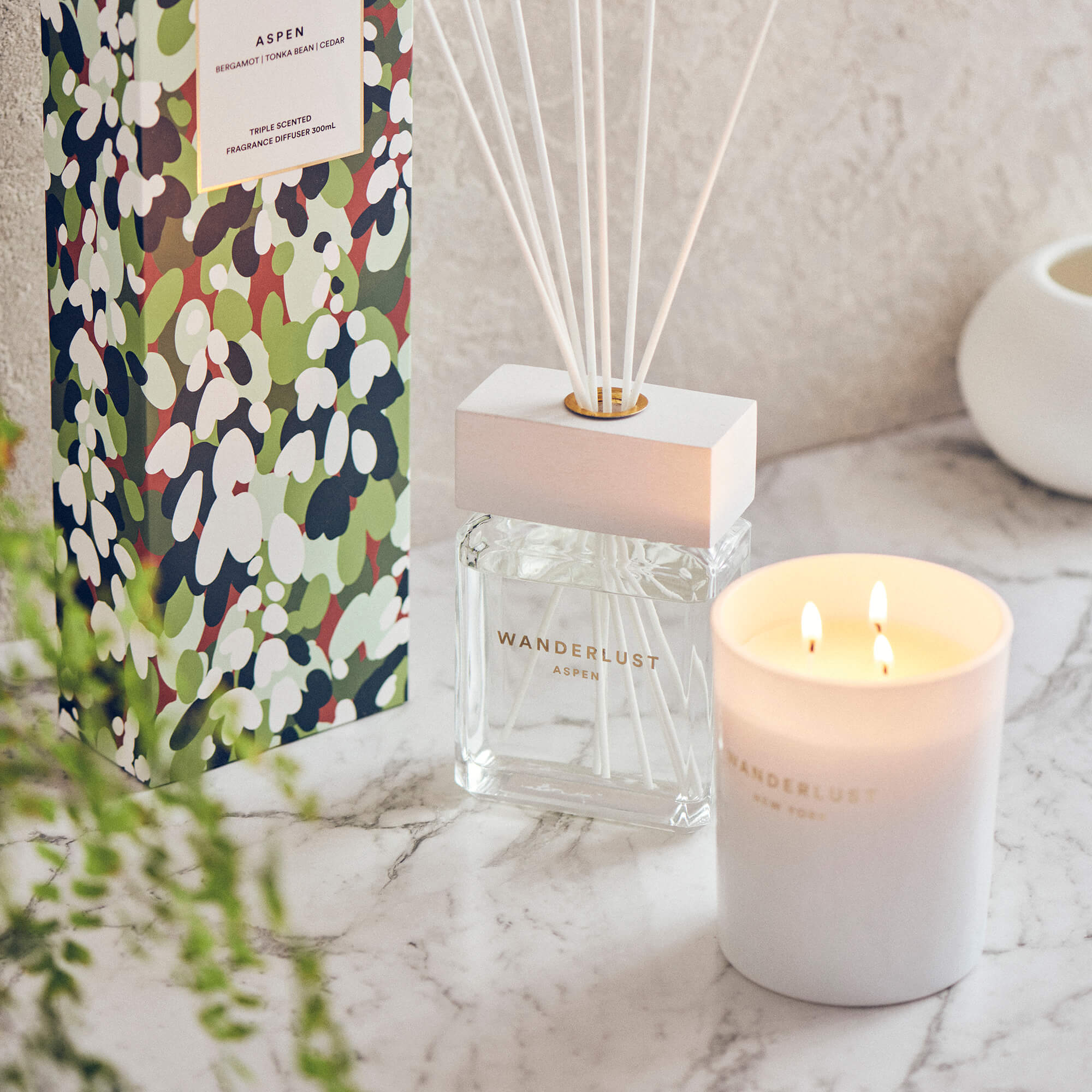 Wanderlust Diffuser 300mL - Aspen – salt&pepper