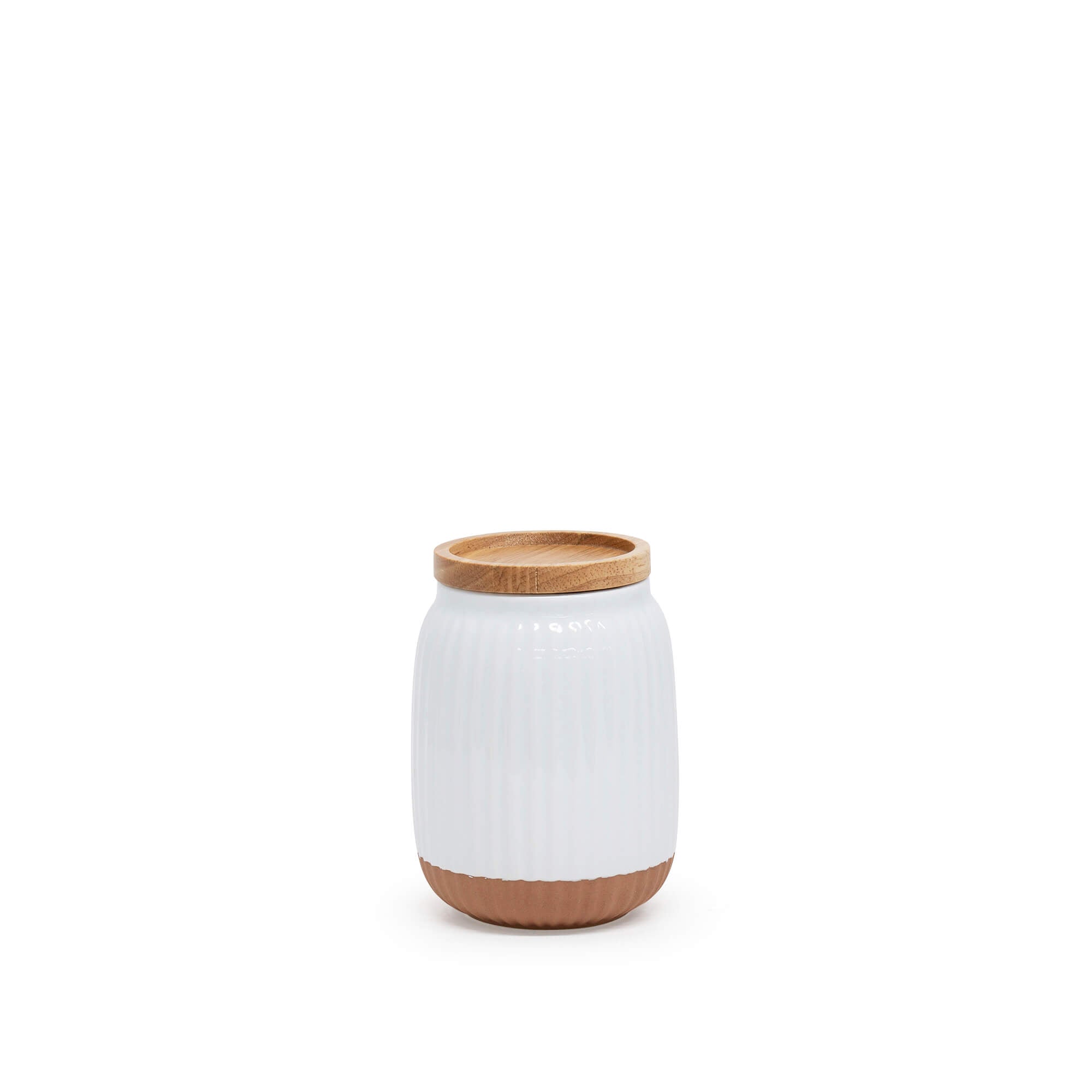 Amana Canisters 10 x 14cm Set of 3 White salt&pepper